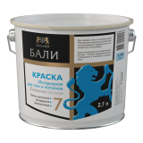 БАЛИ матовая краска для стен и потолков