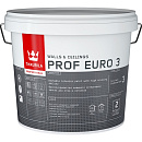 Tikkurila PROF EURO 3 глубокоматовая суперукрывистая моющаяся интерьерная краска